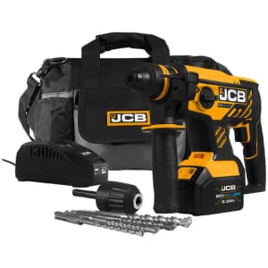 JCB 20V Brushless Impact Hammer w/ Battery & Charger for $154 JCB 20V Brushless Impact Hammer w/ Battery & Charger for $154