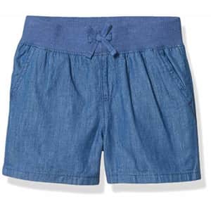 The Children's Place Girls' Denim Pull On Shorts Denim Wash C1 16 slim for $20 The Children's Place Girls' Denim Pull On Shorts Denim Wash C1 16 slim for $20