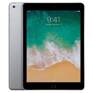 5th-Gen. Apple iPad 9.7" 128GB WiFi Tablet (2017) for $150