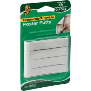Duck Brand Reusable and Removable Poster Putty for $7