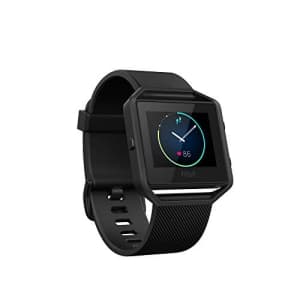 Fitbit Blaze Smart Fitness Watch,Gunmetal Black, Small (5.5 - 6.7 inch) for $300 Fitbit Blaze Smart Fitness Watch,Gunmetal Black, Small (5.5 - 6.7 inch) for $300