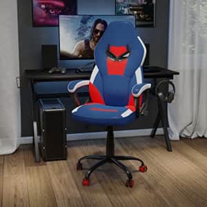 Flash Furniture Ergonomic PC Office Computer Chair - Adjustable Red & Blue Designer Gaming Chair - for $128
