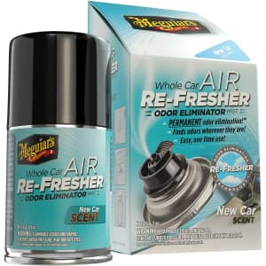 Meguiar's 2-oz. Whole Car Air Re-Fresher Odor Eliminator for $7