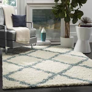 SAFAVIEH Dallas Shag Collection SGD257J Trellis Non-Shedding Living Room Bedroom Dining Room for $58 SAFAVIEH Dallas Shag Collection SGD257J Trellis Non-Shedding Living Room Bedroom Dining Room for $58