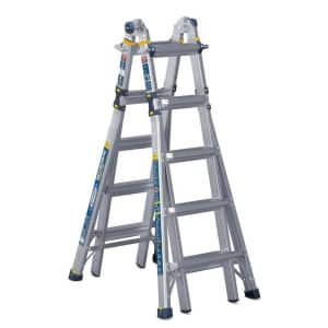 Werner 22-Foot Reach IAA Aluminum 5-in-1 Multi-Position Pro Ladder for $179 Werner 22-Foot Reach IAA Aluminum 5-in-1 Multi-Position Pro Ladder for $179