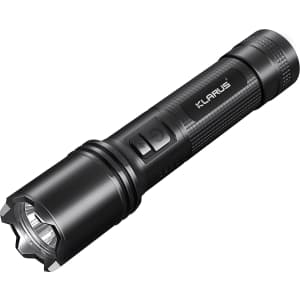 Klarus Rechargeable LED Tactical Flashlight for $28 Klarus Rechargeable LED Tactical Flashlight for $28