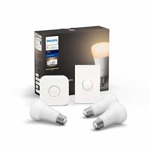 Philips Hue White LED Smart Button Starter Kit, 3 A19 Smart Bulbs, 1 Smart Button & 1 Hue Hub for $81 Philips Hue White LED Smart Button Starter Kit, 3 A19 Smart Bulbs, 1 Smart Button & 1 Hue Hub for $81