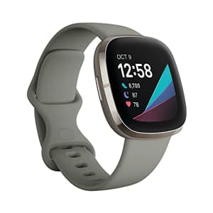 Fitbit Sense Advanced Smartwatch with Tools for Heart Health, Stress Management & Skin Temperature for $180