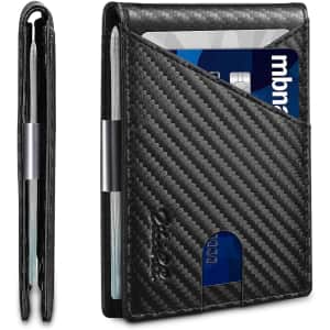 Zitahli Vegan Leather Slim RFID Wallet for $9