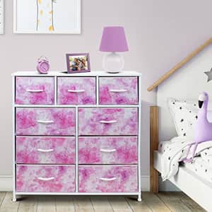 Sorbus Dresser with 9 Drawers - Furniture Storage Chest Tower Unit for Bedroom, Hallway, Closet, for $97 Sorbus Dresser with 9 Drawers - Furniture Storage Chest Tower Unit for Bedroom, Hallway, Closet, for $97