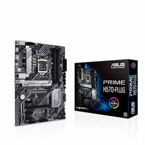 ASUS Prime H570-PLUS LGA1200 (Intel 11th/10th Gen) ATX Motherboard (PCIe 4.0, 8 Power Stages, HDMI, for $140