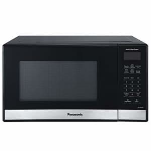 Panasonic NN-SB458S Compact Microwave Oven, 0.9 cft, Black for $120 Panasonic NN-SB458S Compact Microwave Oven, 0.9 cft, Black for $120