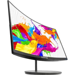 Sceptre 27" 1080p Curved Gaming Monitor for $120