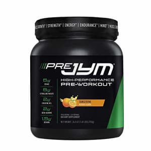 Pre JYM Pre Workout Powder - BCAAs, Creatine HCI, Alpha-GPC, Beet Root, Citrulline Malate, for $41