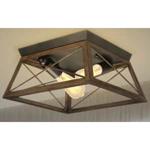 Kingso Flush Mount Ceiling Light for $20 Kingso Flush Mount Ceiling Light for $20