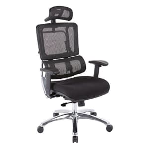 Office Star Pro X996 Series Manager's Office Chair with Breathable Black Mesh Back and Adjustable for $435