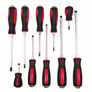 Mayhew Select 66306 Cats Paw Screwdriver Set, 10-Piece for $63