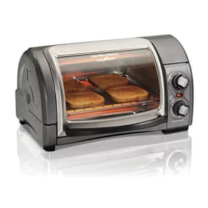 Hamilton Beach 31344D Easy Reach With Roll-Top Door Toaster Oven 4-Slice Silver for $78 Hamilton Beach 31344D Easy Reach With Roll-Top Door Toaster Oven 4-Slice Silver for $78
