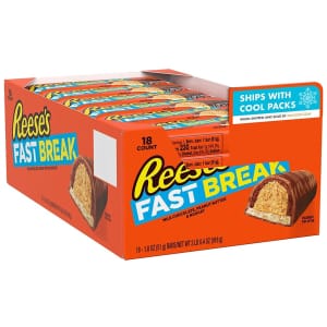 Reese's Fast Break Candy Bar 18-Pack for $15 via Sub & Save