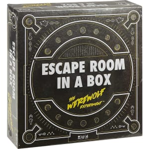 Mattel Escape Room in a Box: The Werewolf Experiment Game for $23