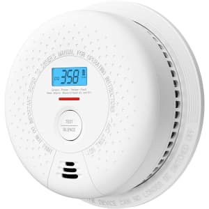 X-Sense Carbon Monoxide Detector Alarm for $44