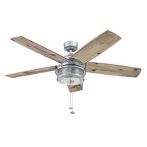 Honeywell Ceiling Fans 51632-01 Foxhaven Ceiling Fan, 52, Galvanized for $180