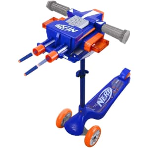 Nerf 3-Wheel Dual Trigger Blaster Scooter for $80 Nerf 3-Wheel Dual Trigger Blaster Scooter for $80
