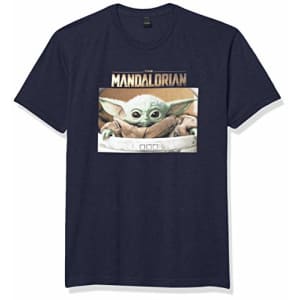 STAR WARS Men's T-Shirt, Blue, x-Large for $17