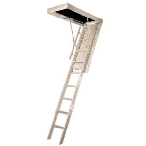 Werner 250-lb. Capacity 10ft. Wood Attic Ladder for $102
