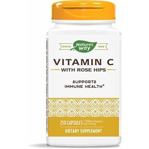 Nature's Way Vitamin C 500 with Rose Hips, 250 Capsules for $18