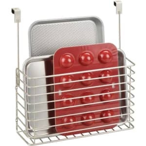 mDesign Over Cabinet Kitchen Storage Organizer for $18 mDesign Over Cabinet Kitchen Storage Organizer for $18
