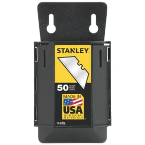 Stanley Heavy-Duty Steel Blades 50-Pack with Dispenser for $3.99 for Ace Rewards members Stanley Heavy-Duty Steel Blades 50-Pack with Dispenser for $3.99 for Ace Rewards members
