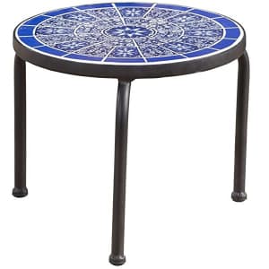 Christopher Knight Home Slate Outdoor Ceramic Tile Side Table for $51