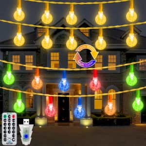 Ollny 49-Foot Outdoor String Lights for $12 Ollny 49-Foot Outdoor String Lights for $12
