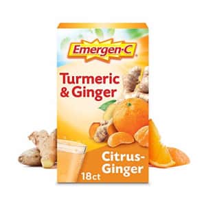 Emergen-C Citrus-Ginger Fizzy Drink Mix Turmeric and Ginger Immune Support Natural Flavors with for $23 Emergen-C Citrus-Ginger Fizzy Drink Mix Turmeric and Ginger Immune Support Natural Flavors with for $23