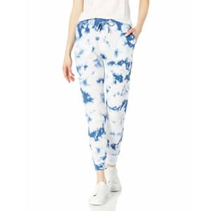 Splendid Women's Activewear Jogger Sweatpants, Blue Tie Dye, Large for $43 Splendid Women's Activewear Jogger Sweatpants, Blue Tie Dye, Large for $43