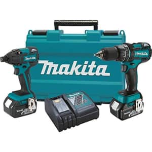 Makita XT248 18V LXT Lithium-Ion Brushless Cordless 2-Pc. Combo Kit (3.0Ah) for $400