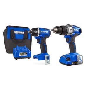 Kobalt 24V MAX Brushless 2 Tool Combo Kit #0672827 for $173 Kobalt 24V MAX Brushless 2 Tool Combo Kit #0672827 for $173