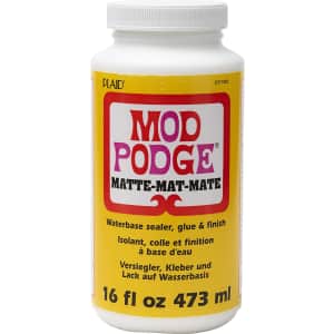 Mod Podge 16-oz. Waterbase Sealer, Glue, and Finish for $8