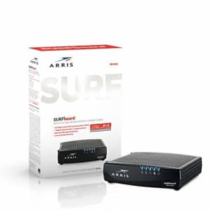 ARRIS Surfboard SBV2402 DOCSIS 3.0 Cable Modem, Certified for Xfinity Internet & Voice (Black) for $68