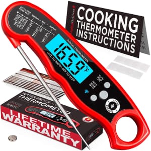 Alpha Grillers Instant Read Thermometer for $14