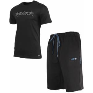 Men's Graphic Tee w/ Reebok Men's Loungewear Shorts for $20