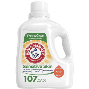 Arm & Hammer Sensitive Skin Free and Clear Detergent 144.5-oz. Bottle for $9