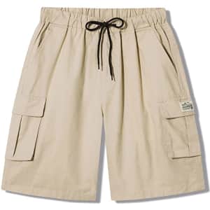 Msmsse Men's Cargo Shorts for $15