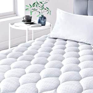 Leafbay Quilted Twin Mattress Pad for $21 Leafbay Quilted Twin Mattress Pad for $21