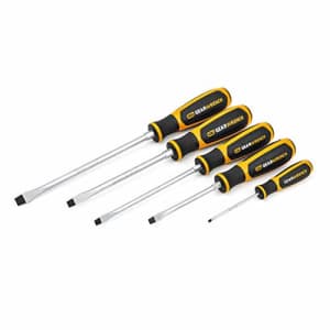 GEARWRENCH 5 Pc. Slotted Dual Material Screwdriver Set - 80053H for $43