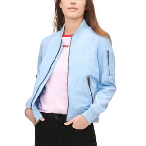 Levi's Women's Newport Classic Bomber Jacket for $25 Levi's Women's Newport Classic Bomber Jacket for $25