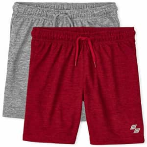 The Children's Place Boys Marled Performance Basketball Shorts 2-Pack, Multi CLR, X-Small for $10 The Children's Place Boys Marled Performance Basketball Shorts 2-Pack, Multi CLR, X-Small for $10