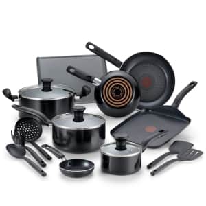 T-Fal Culinaire 16-Piece Nonstick Aluminum Cookware Set for $60 T-Fal Culinaire 16-Piece Nonstick Aluminum Cookware Set for $60