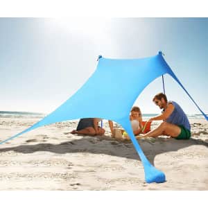 KMM 7- x 7-Ft. UV Shade Tent for $55 KMM 7- x 7-Ft. UV Shade Tent for $55